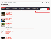 Tablet Screenshot of allseostuff.com